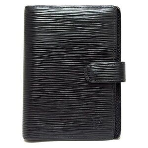 LOUIS VUITTON Agenda PM R20052 Noir Epi - CA1908 Agenda
